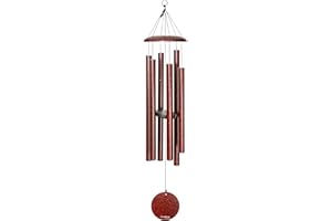 ‎CORINTHIAN BELLS Corinthian Bells 44-Inch Windchime 44" Ruby-Splash