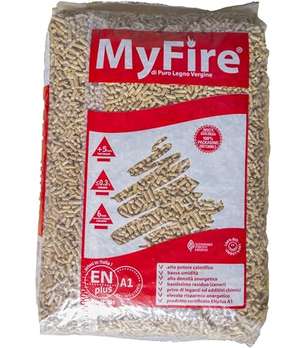 Pellet Di Legno Vergine Di Abete Professional Pellets Canadese Sacco Da - 8