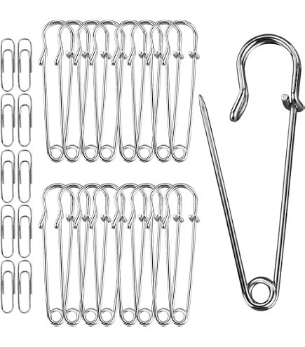 1000 Spille Da Balia Mini Color Oro – Lunghezza 22 Mm, Aghi Di Sicurezza Per Cucito E Fai Da Te