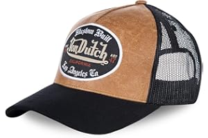 Von Dutch Casquette Homme & Femme Ajustable, Casquette Trucker, Athlétique, Coupe décontractée et Toutes Les Saisons