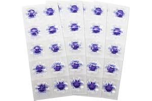 Plaque Test Tablets ~ Set of 40 ~ Two-Colored Plaqsearch Chew Shows Plaque on Teeth