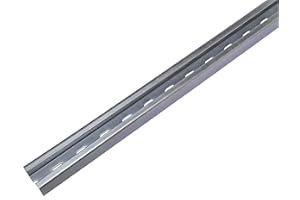 ROHRFIX-24 10 profili C da 2 m (20 m), guide di installazione/guide di montaggio, profilo 27 x 18 mm