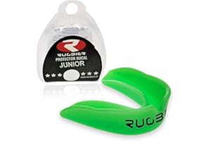 Rugbier - Protector Bucal Classic para Rugby - Talla Niños hasta 12 años - Unisex - Protector Dental Deportivo Junior - Modelo Fluor