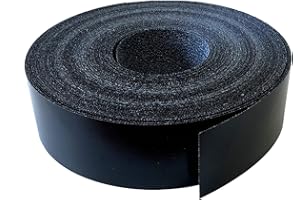 EisenRon - Cinta de melamina para bordes (45 mm x 5 m), color negro