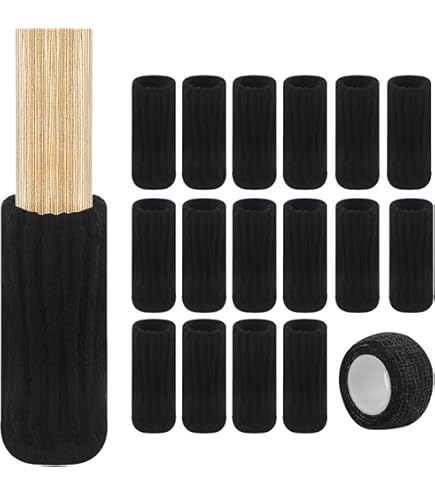 Chaussette Chaise Pour Pieds De Chaise, 24pcs Élastique Chaussette Pour Chaise, Tricotage Protection Pied De Chaise, Pour Convient Aux Pieds De