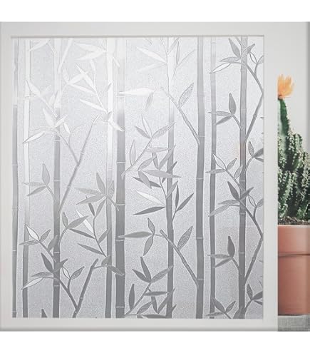 Raamfolie Privacy Satiné Mat - Decoratief Strepen Motief - 44.5x200cm Raamfolie Privacy Satiné Mat - Decoratief Strepen Motief - 44.5x200cm