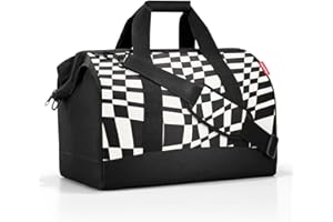 reisenthel Wszechstronna torba lekarska typu L op-Art do podróży, do pracy lub w czasie wolnym, z funkcjonalnym, stylowym wzornictwem, Op-art, l