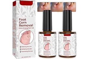 HEHIMIN 2Pcs GFOUK Foot Corn Removal Extra Strengthen Gel,10ml Foot Corn Removal Cream,Corn Removers for Feet Extra Strength Liquid,Foot Corn Removal Gel