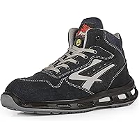 Scarpe antinfortunistiche bassa con tomaia in pelle nabuk idrorepellente puntale in alluminio e suola antiscivolo - 41 | Leroy Merlin