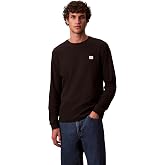 Calvin Klein LS WAFFLE BADGE CREWNK TEE Sweatshirt Erkek