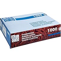 ALCO-Albert 2769/2 Kreuzbänder, 220 X 25 Mm, 500 G, Farblich Sortiert