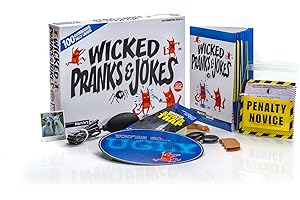 Marvin's Magic - Wicked Pranks & Jokes - Hilarious Collection of Fun Pranks for Kids - Includes Original Selfie Phone Squirter + More - Suitable for 8 Year Olds +