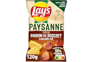 Lay's Chips Saveur Oignon de Roscoff caramélisé 120g