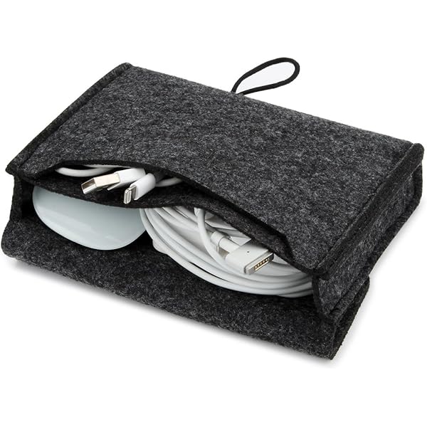 Sac De Transport Pour Accessoires Électroniques – Taille M (17 X 6,5 X 12 Cm) – Néoprène Étanche – LENTION