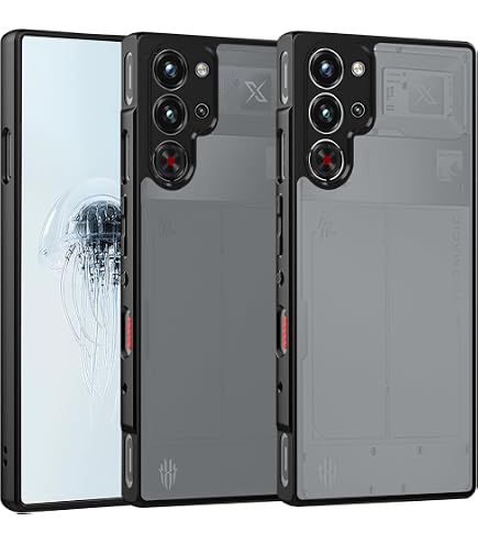 KNOXS Klapphülle Für Nubia Red Magic 10 Pro - RFID-Schutz, Ständerfunktion, PU-Leder & Stoßfest