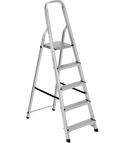 Scala A Pioli In Alluminio FRAMAR 7 Gradini - Portata 100kg, Leggera E Resistente - Foto 7