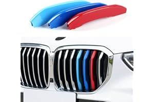 OYDDL 3PCS Front Grille Insert Strip Grille Trim Compatible With BMW X5 G05 2019 2020 2021 2022 2023 Standard Kidney Grille Accessories-7-Beam