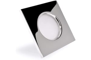 ‎MAX K O M F O R T max K O M F O R T 3x Badeinbaustrahler | Einbaustrahler Feuchtraum | Badezimmer | Bad | Dusche | Suana | inkl. GU10 Fassung | Rostfrei | Einbauspot | Deckeneinbaustrahler | eckig | chrom