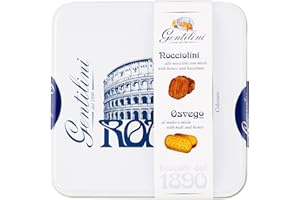 Gentilini Biscotti Rocciolini Osvego al malto e miele, 500g