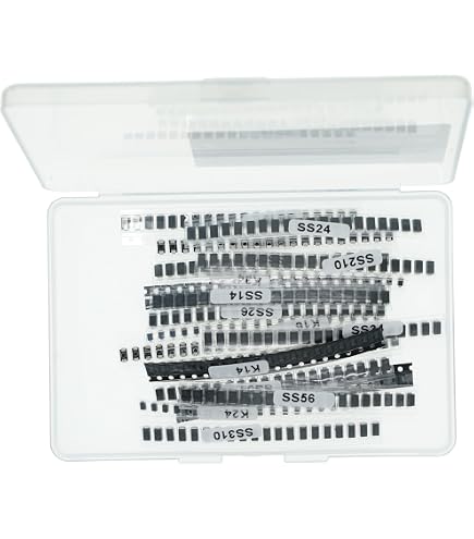 300 Stück SMD-Dioden-Sortiment | 15 Werte | Gleichrichter, Schottky, Fast-Recovery & Mehr | Für Entwicklung & Reparatur
