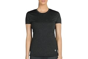 icyzone Sport T-Shirt Damen Kurzarm Laufshirt - Atmungsaktive Fitness Gym Shirt Schnell Trockened Funktionsshirt