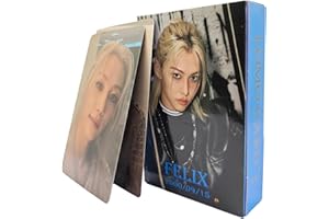 FYFLYMT Stray Kids Photocards,55 Stück Stray Kids Kpop Fotokarten,Skz Lomo Karten,Skzoo Album Photocards für Fans Kpop Sammlerkarte,Skz Merch Geschenk (Lee Yong-bok)