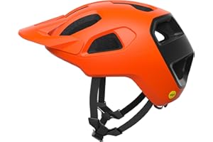 POC Cularis Casco da bicicletta - Casco da mountain bike leggero e ben ventilato con protezione MIPS, zone di protezione estese sulla nuca, fibbia Fidlock