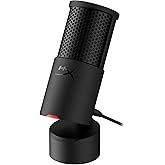 HyperX SoloCast 2 &ndash; PC i&ccedil;in Oyun USB Kondenser Mikrofon, USB-C - USB-A, Dahili Pop Filtresi, Dahili Şok Montajı, Tak ve &Ccedil;alış