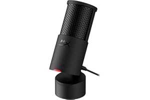 HyperX SoloCast 2 – Gaming USB Condenser Mic, PC, Black