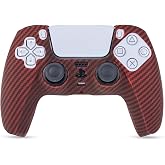 Kontorland P5 Kol Gamepad Uyumlu Silikon Kılıf (Carbon Red)