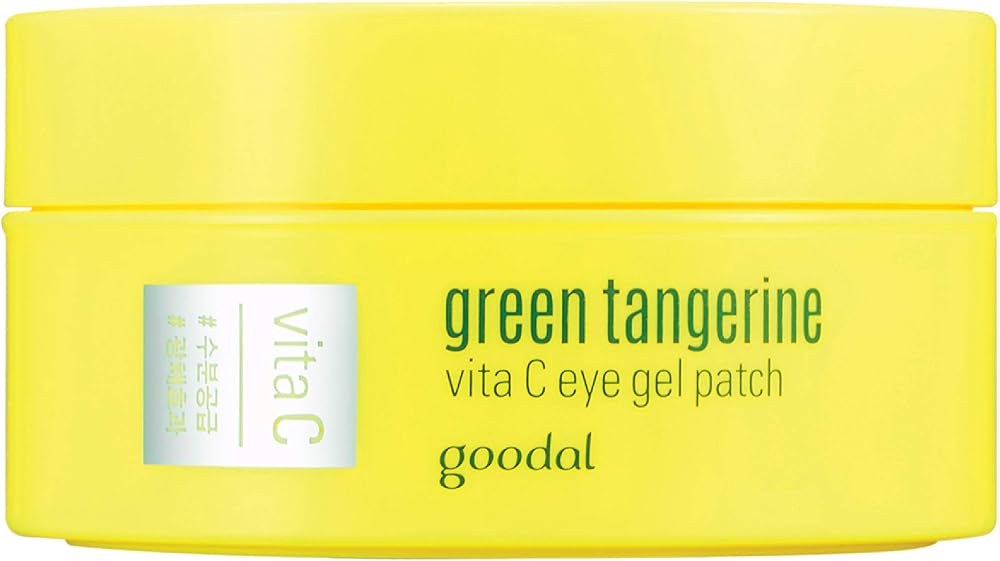 Goodal Yeşil Mandalina Özlü, Aydınlatıcı Göz Altı Maskesi Green Tangerine Vita C Eye Gel Patch α