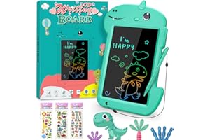 IGUGI LCD Schreibtafel,8,8 Zoll Zaubertafel Spielzeug ab 2 3 4 5 6 Jahre Junge Mädchen, LöSchbarem Maltafel, Dinosaurier Schreibtablett,Maltafel Zaubertafel,Kinderspielzeug Geburtstags Geschenke