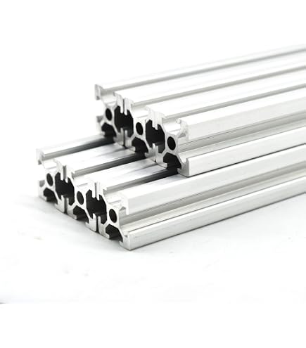 Aluminiumprofil 30x30mm – I-Typ Nut 6, 45° Gehrung, Leicht, Silber Eloxiert, Länge 250mm