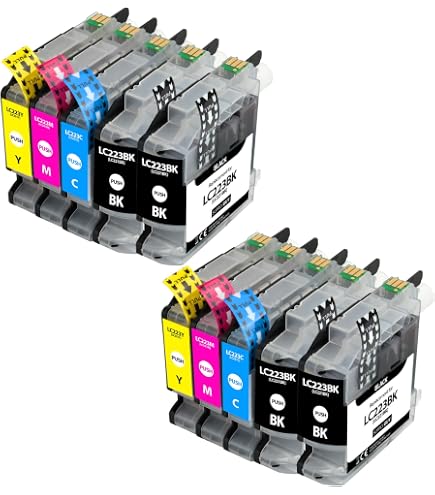 Cartouche D'encre Compatible Brother LC223 XL Cyan - Pour MFC J4625DW Et Autres - Neuf Sous Blister