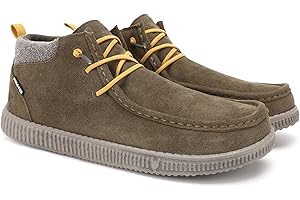 WALK IN PITAS | WP150 BOB | Botas Hombre Casual | Botín Serraje | Bota Urbana de Caña Baja | Mocasines | Náuticos Invierno | Zapatillas Casual | Zapatos sin Cordones | Calzado Walkinpitas