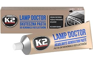 K2 Doktor, Naprawa reflektorów, naprawia porysowane szkło, pasta ścierna, naprawa szkła akrylowego z pleksiglasu, odświeżanie reflektorów - zamglone reflektory ponownie świecą.