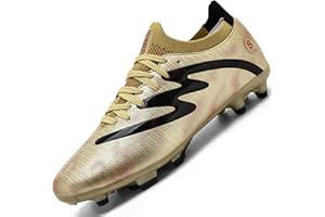 Mufanton Football Boots Men's Outdoor Professional Training Football Shoes High Top Spikes Kids Teenager Professional Athletics Soccer Shoes Sneakers