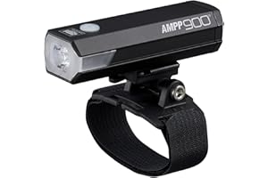 CatEye AMPP 900, Helmet Mount Version, Super Bright LED Bicycle Front Lights, OptiCube Technology, IPX4 Waterproof Rated, FlexTight Easy Fit Bracket, USB Rechargeable