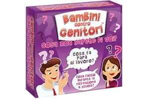 KANGUR Gioco da Tavolo per Bambini Giochi di Società Giochi per tutta la Famiglia Conosci la tua Famiglia Bambini contro Genitori 6 Anni+