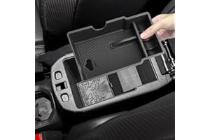 BSTW Compatibile con Jeep Renegade 2015-2025 & Fiat 500X 2015-2025 Portaoggetti per Bracciolo, Contenitore per Centrale Organizer Scatola di Immagazzinaggio Accessori Jeep Renegade 2025