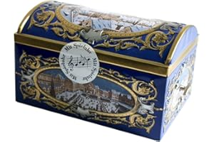 Wicklein Nürnberger Elise-Lebkuchen in Nostalgieschatulle und mit Spieluhr (300g Dose)