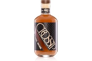 CROSSIP Dandy Smoke Non-Alcoholic Spirit - 50cl - Award Winning - Great for 0% Cocktails - Alcohol Free Old Fashioneds, Espresso Martinis & Whiskey Sours