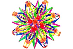 GENERIC Palla Magic Espandibile, Palla Gioco Espandibile Respirazione, Palla Estensibile Palla Colorata, Palla Telescopica Palla Magic, Palla Giocattolo Per Bambini Per Meditazione, Rilassamento, Yoga