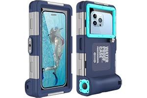 wasserdichte Handyhülle Unterwasser Wasserfeste Handy Wasserschutzhülle Handytasche Wasserdicht Schwimmen Baden Compatible für iPhone 17 Pro 17 Air 17 Pro MAX 16 15 14 13 12 Pro Max Samsung S25 S24