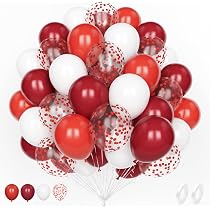 Urne Anniversaire Rouge Métallisée 20x20cm - Tirelire Cadeau Invités