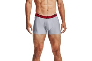 ‎UNDER ARMOUR Under Armour Herren Tech 3in 2 Pack, schnelltrocknende Boxershorts, komfortable Unterwäsche mit enganliegendem Schnitt im 2er-Pack