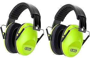 Cuffie Auricolari Bambini, Dr.meter Cuffie protettive per bambini con cuffie antirumore per bambini Cuffie per dormire studiare sparare Fascia per la testa dei bambini regolabile 27SNR