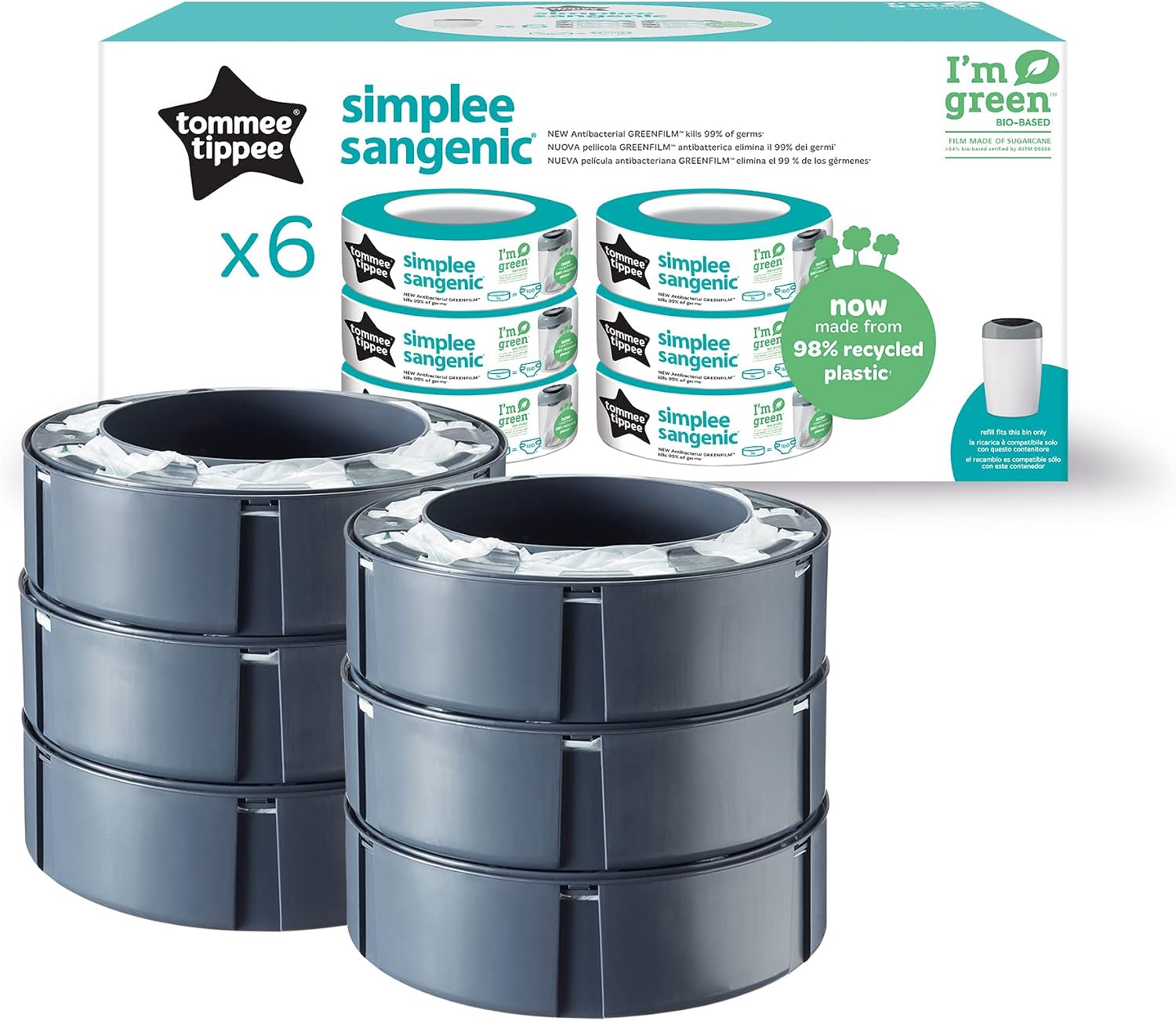Faut-il Acheter le Tommee Tippee Simplee Sangenic blöjbeh llarp (Sélection) ? Notre Avis