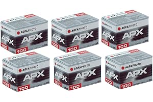 AGFAPHOTO Agfa 6pcsapx 100 135-36 professionelle b & w Film