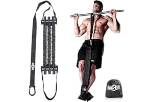 INNSTAR Pull up Assist Band System Adjustable Anti Snap Chin Up Assistance Elastic Resistance Band “Patent Pending”